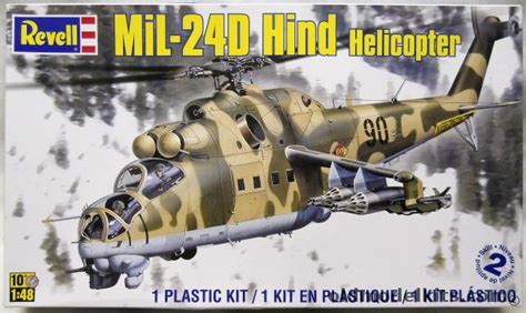 Revell 148 Mil 24d Hind Helicopter Ex Monogram 85 5856