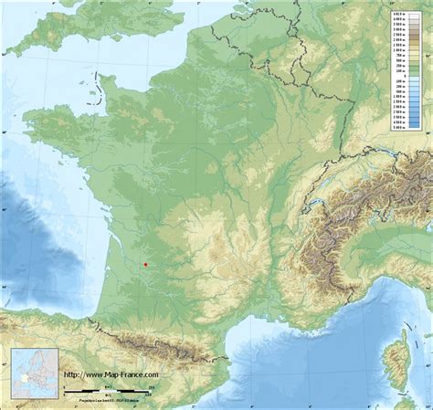 Road Map Sainte Foy La Grande Maps Of Sainte Foy La Grande 33220