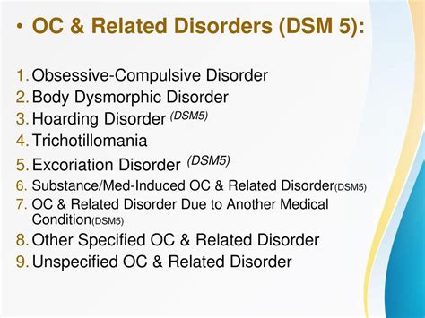 Trichotillomania Dsm V