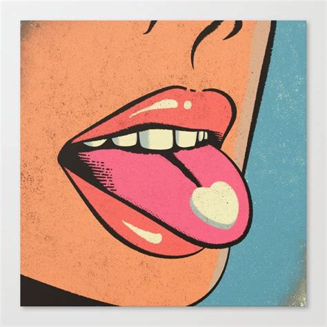 Hit Of Love Canvas Print By Roland Lefox Medium In 2020 With Images