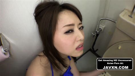 Hot Asian Babe Taken In The Bathroom POV