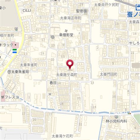 京都府京都市右京区太秦藤ケ森町1－72 の地図 Mapfan