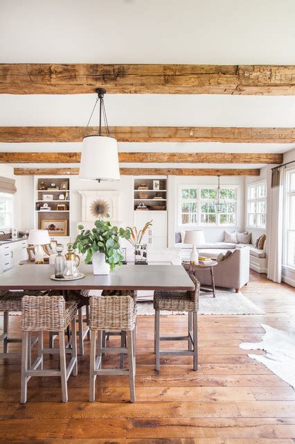 Traditional Meets Midcentury Modern Design In River Oaks Farmhouse