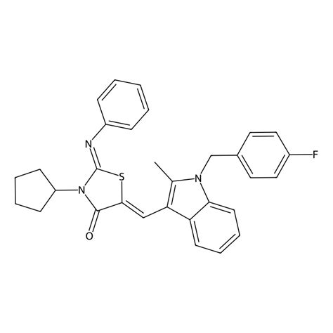 Buy 3 Cyclopentyl 5 1 4 Fluorobenzyl 2 Methyl 1H Indol 3 Yl