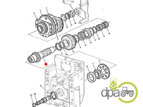 Ax Priza Putere John Deere Bepco L78945 4225ron Piese Tractor