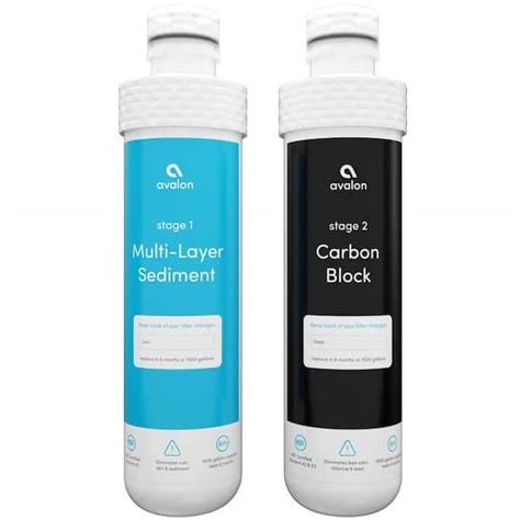 Avalon Stage Replacement Filters For Avalon Bottleless Water Coolers