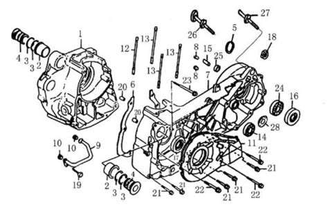 Cylinder Repair Kit Honda Helix Cn Jonway Yy T Roketa Bms Cfmoto