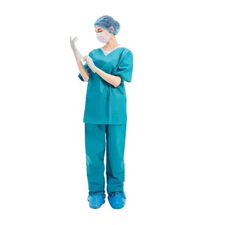 Surgical Scrub Suit For Doctors And Nurses Disposable Medical Scrub