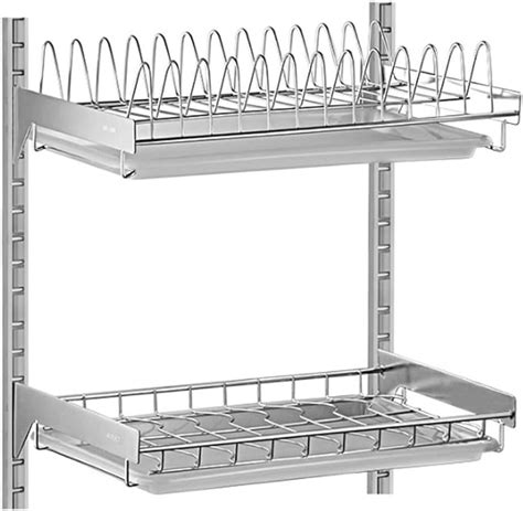 Escurridor De Trastes Escurridor Trastes Acero Inoxidable Estante For