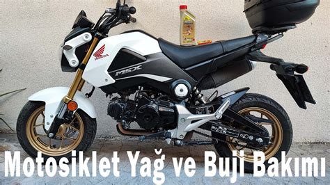 Motosiklet Ya De I Iminde Dikkat Honda Msx Grom Ya Ve Buji