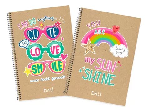 Cuaderno Espiral A Fun Kraft Hojas Cuotas Sin Inter S