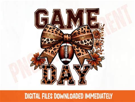 Coquette Football Png Football Bow Png Graphic By Deenaenon Creative