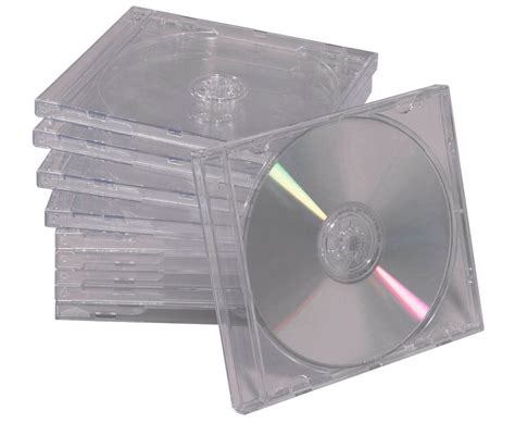 Mediarange Er Cd Dvd H Llen Jewel Cases Transparent St Office