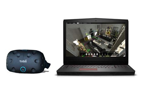 Tobii eye tracking integrated headset and Tobii Pro VR Analytics Photo ...