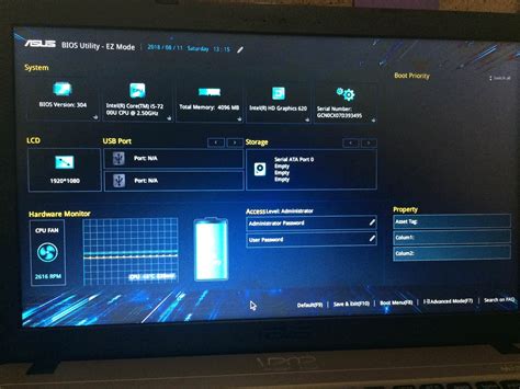 My Asus Laptop on Windows 10 stuck in this screen : techsupport