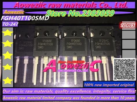 Aoweziic Tubo Igbt Original Importado Nuevo Fgh T Smd