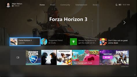 Te Mostramos La Nueva Interfaz De Xbox One En Movimiento Generacion Xbox