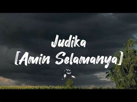 Judika Amin Selamanya Lirik Lagu Video Youtube