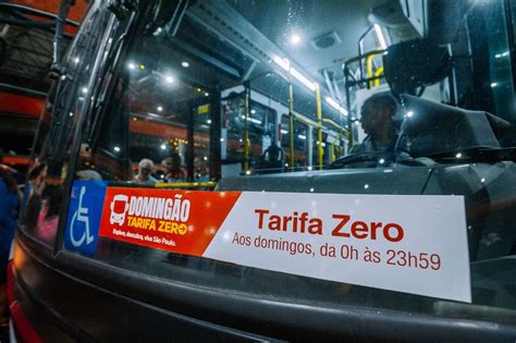 Tarifa zero em SP 2 9 milhões usaram ônibus na estreia do programa