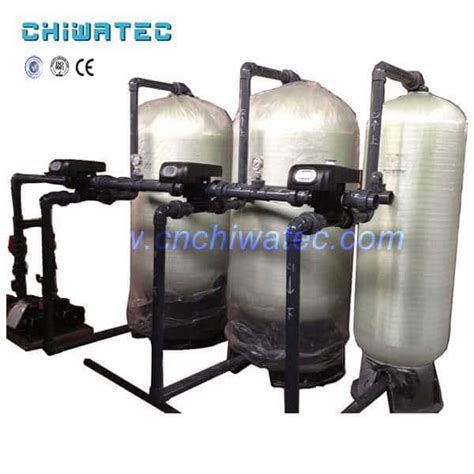 Acf Activated Carbon Filter With Frp Tank And Multiport Valve Control