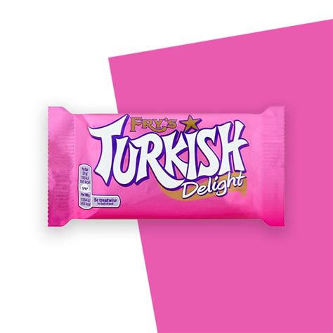 Buy Fry S Turkish Delight Single Bar From One Pound Sweets