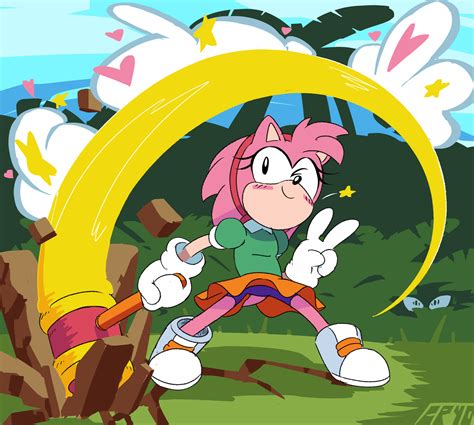 Classic Amy By Cryogx On Newgrounds