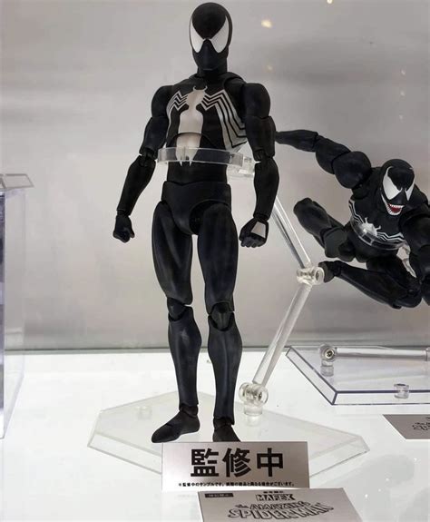 Mafex Black Suit Spider Man Symbiote Action Figure Review 42 Off