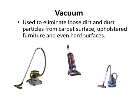 Housekeeping Cleaning Supplies Tools And Equipments Ppt