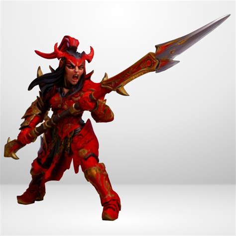 Hot Goblin 峡谷のメザルフィエンドF ミニチュア ホットゴブリン 戦闘フィギュア