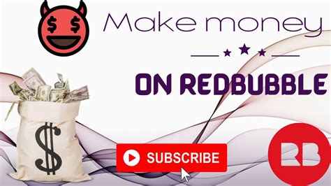 How To Make Money On Redbubble Tutorial Youtube