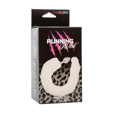 Plug Anal Cola De Zorro Running Wild Blanca Tu Secreto Sex Shop