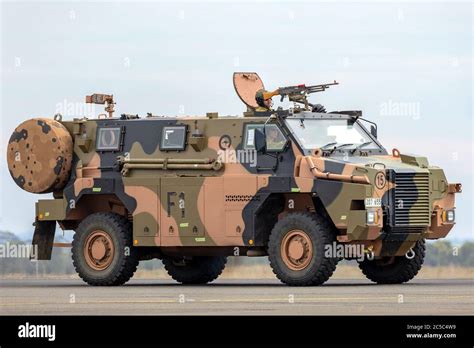 Australian Army Bushmaster Armoured Personnel Carrier Apc Stock Photo