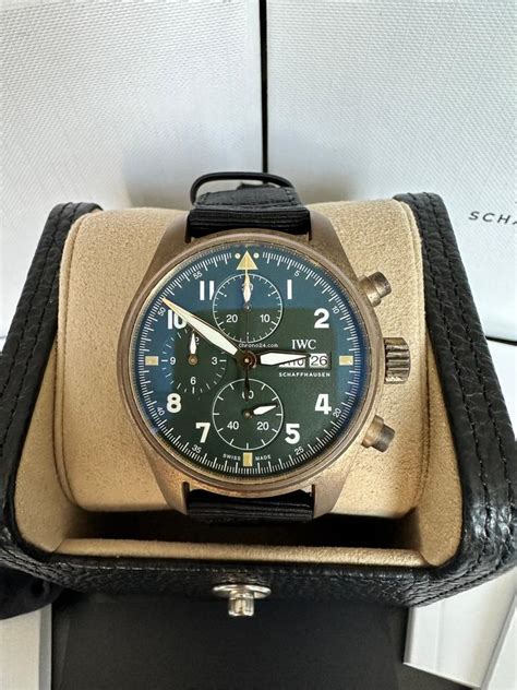 IWC Pilot Fliegeruhr Spitfire Chronograph Fullset 2021 For