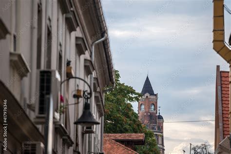 Selective Blur Gardos Tower In Zemun Seen From The Center Also Called