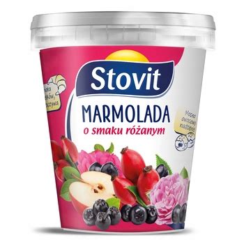 STOVIT MARMOLADA RÓŻANA 600G 10241724913 Allegro pl