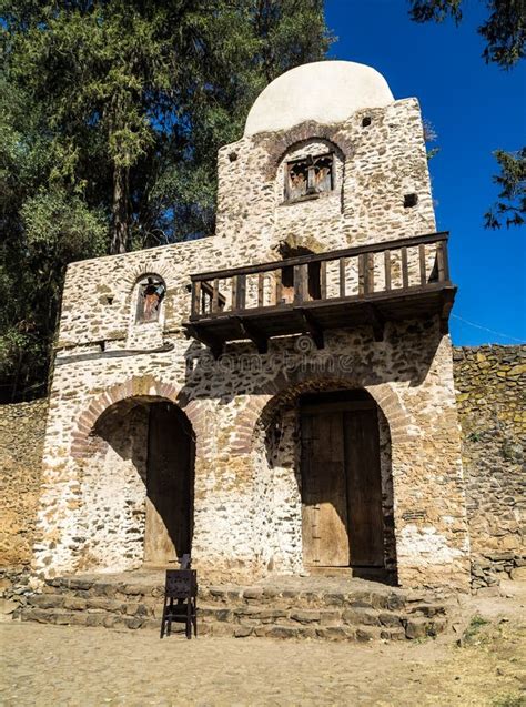 Debre Berhan Selassie Church In Gondar Ethiopia Stock Photo Image Of