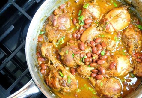 Caribbean Stewed Chicken With Red Beans Recipe