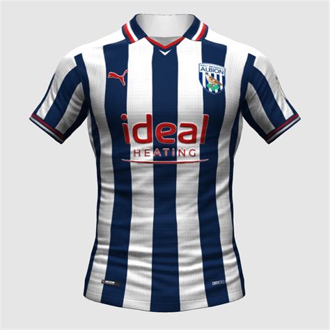 West Bromwich Albion Home Concept FIFA Kit Creator Showcase