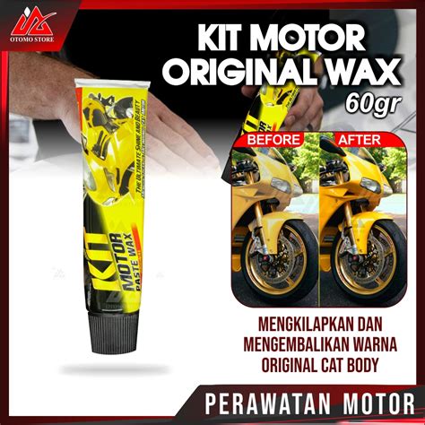 Kit Original Odol Pengkilap Motor Dan Mobil Kit Motor Paste Wax