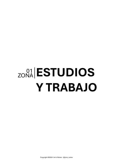 Zona Estudio Y Trabajo Jim Llontop Jims Notes Udocz