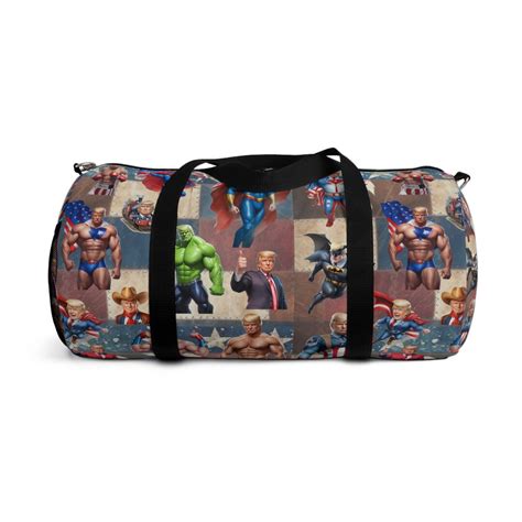 Donald Trump Collage Duffel Bag Etsy
