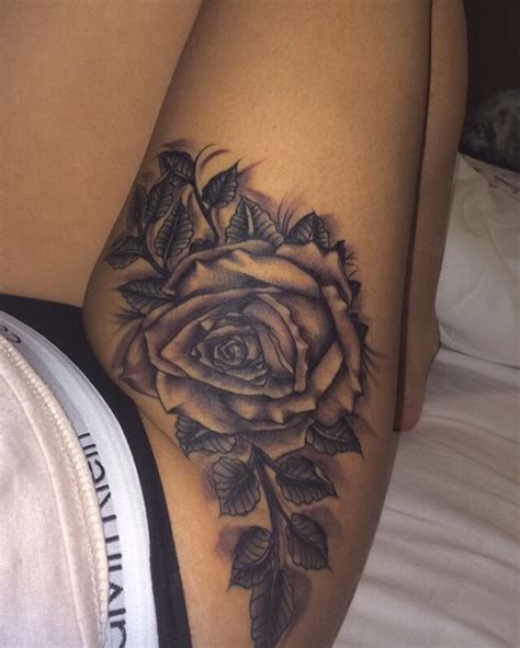 Pin By Bbygrl Illi On N D Thigh Tattoos Women Girl Thigh