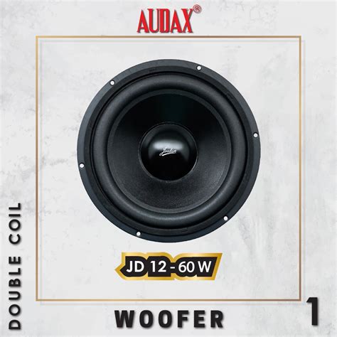 Jual Audax Speaker Pasif 12 JD 12 60 W Shopee Indonesia