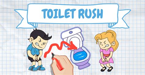 Toilet Rush Gratis Online Spill Funnygames