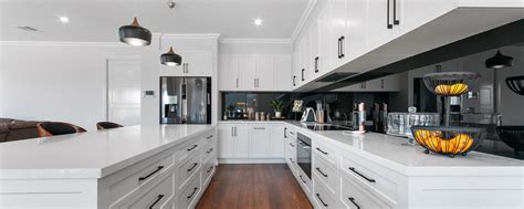 Virtuehomes Fi White Kitchen Black Splashback Virtue Homes