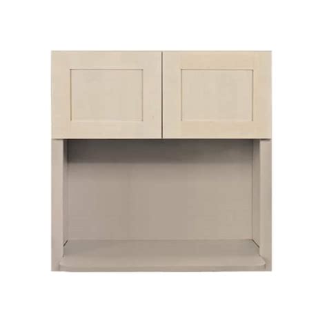 LIFEART CABINETRY Lancaster Stone Wash Plywood Shaker Stock Assembled