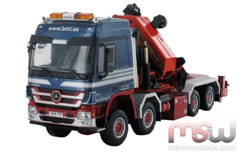 02 1126 410056 Mercedes Benz 1 50 Actros Titan 8x8 Brande Mit