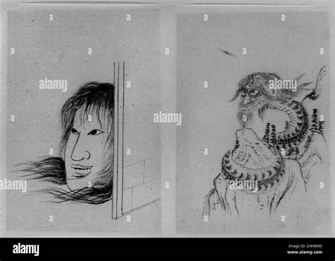 Ghosts 18th19th Century School Of Katsushika Hokusai Japanese Ghosts
