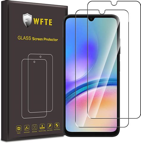 Wfte Pack Screen Protector For Samsung Galaxy A A S Anti Scratch