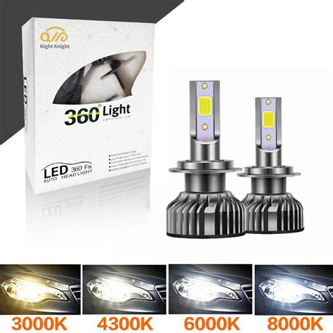 Cheap Pcs Led Car Headlight Lm H Bulb H H H H H H H